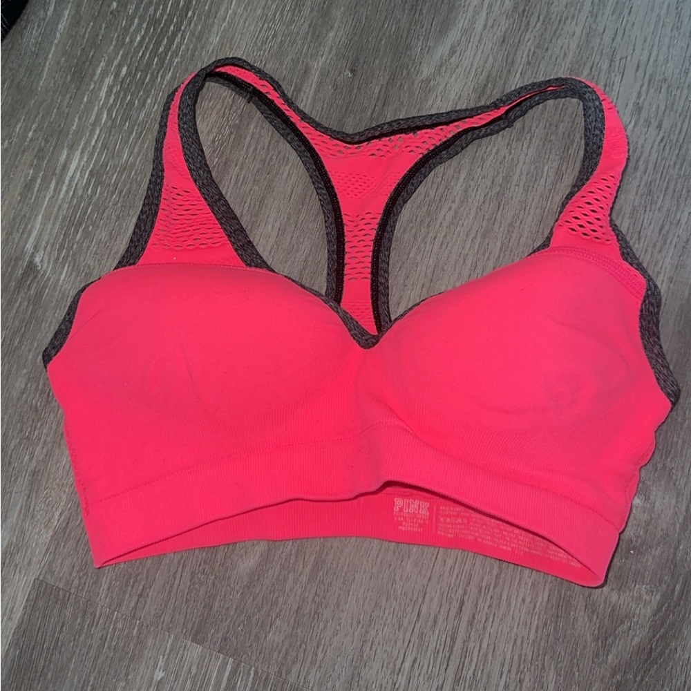 Women's Pink Sports Bra